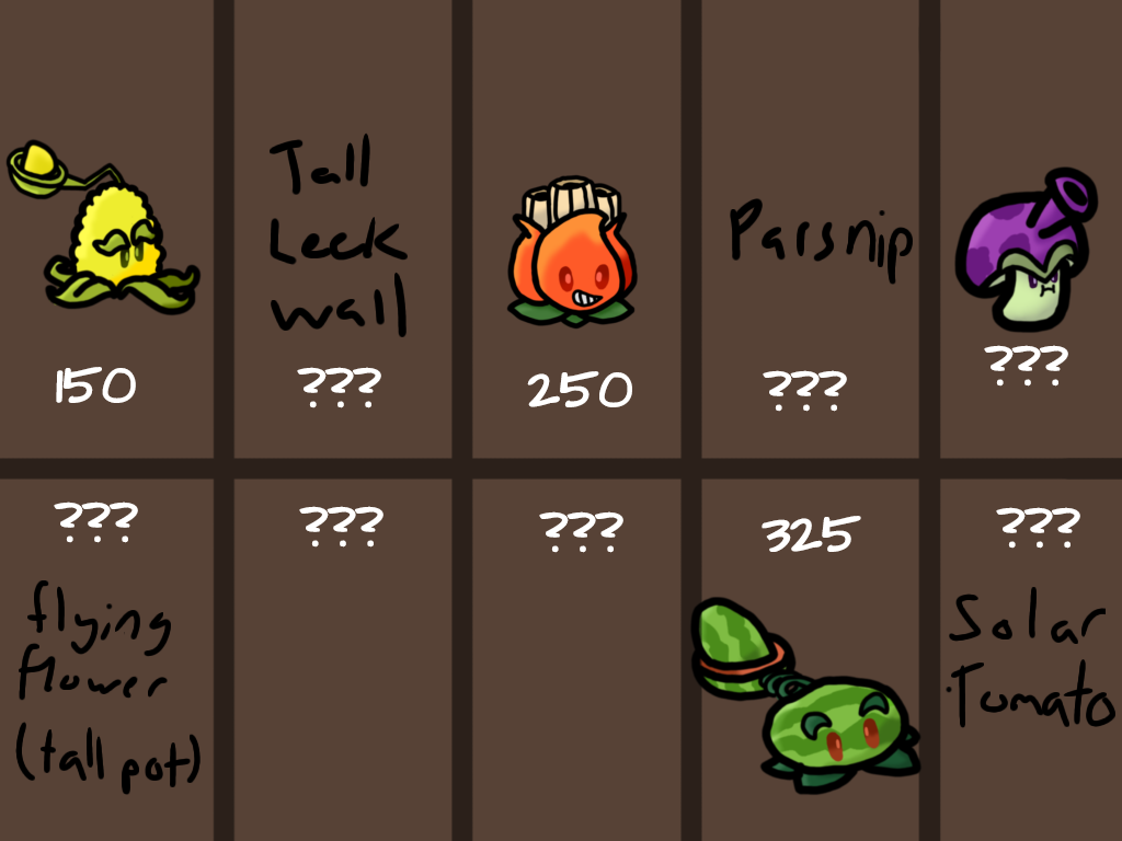 pvz fangame plants world 5